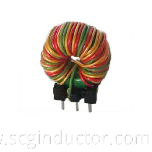 Ni-Zn magnetic ring inductor